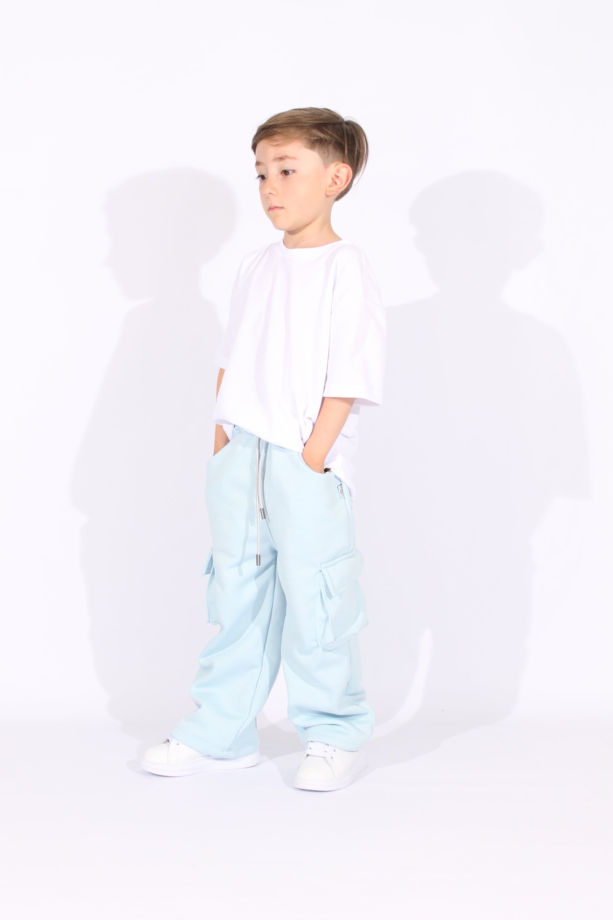 JOGGER CARGO ANCHO NIÑO