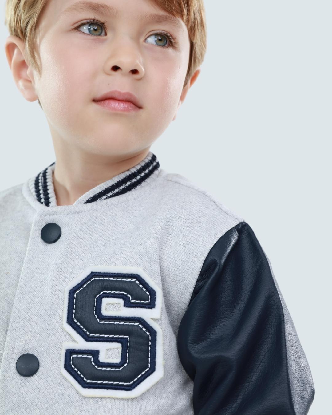 BEISBOLERA MANGA CUERO NIÑO