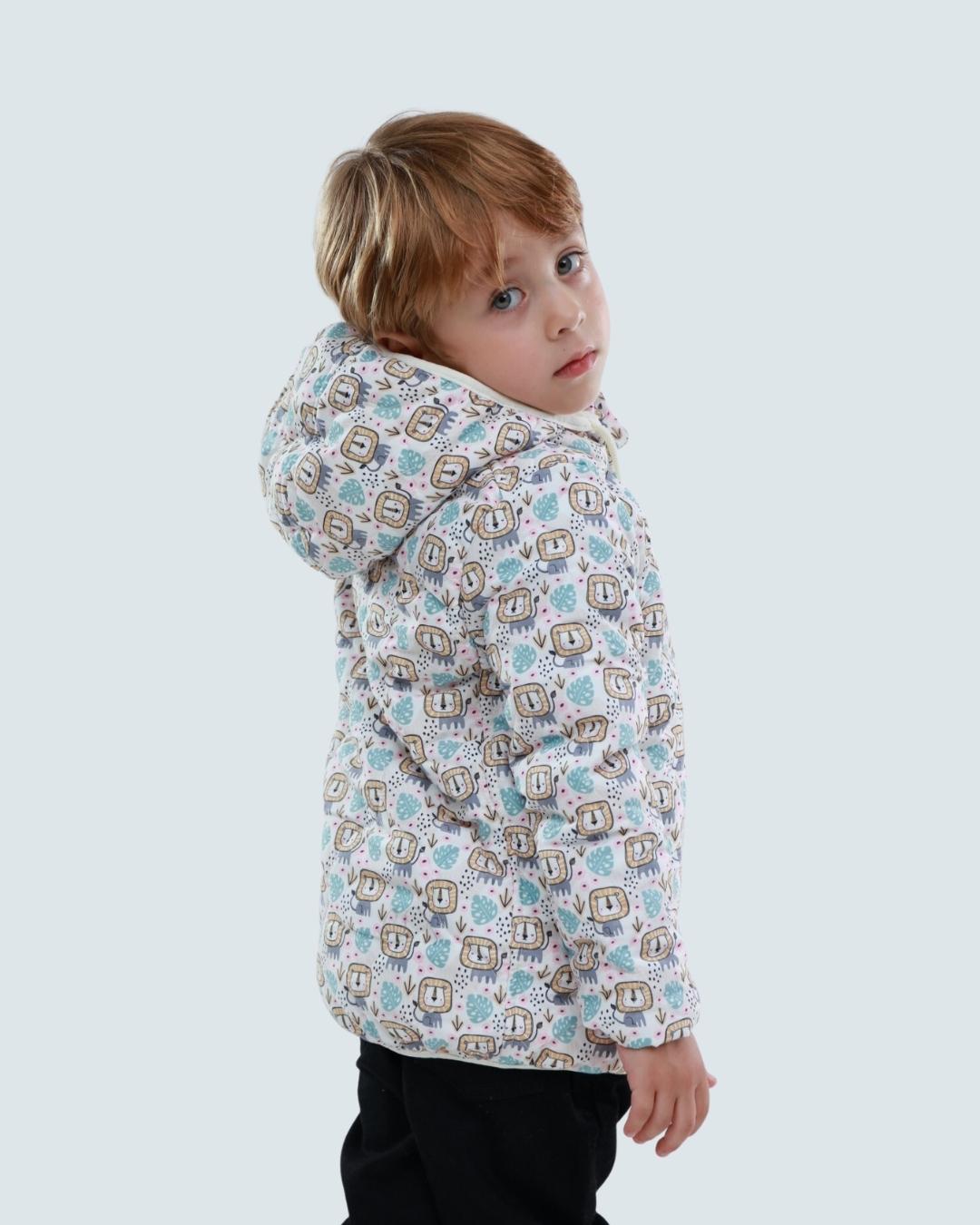 CAZADORA ANIMALITOS LEONES