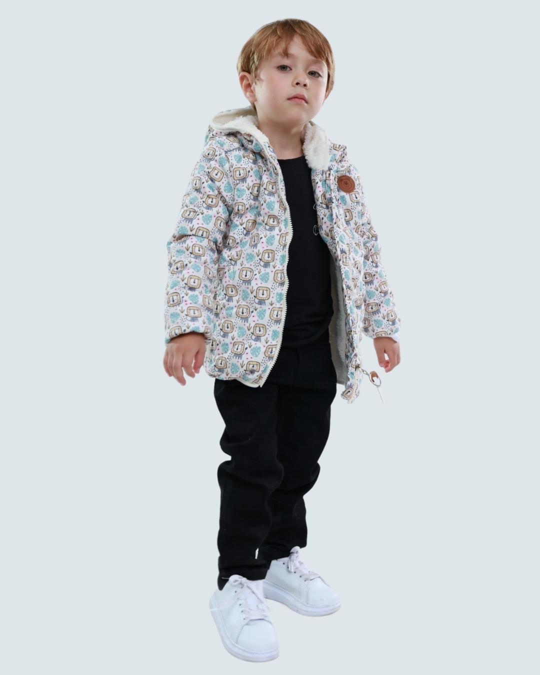 CAZADORA ANIMALITOS LEONES