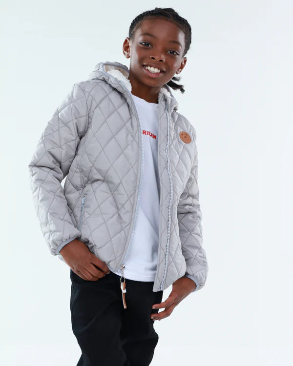 CHAQUETA CAZADORA UNICOLOR NIÑO