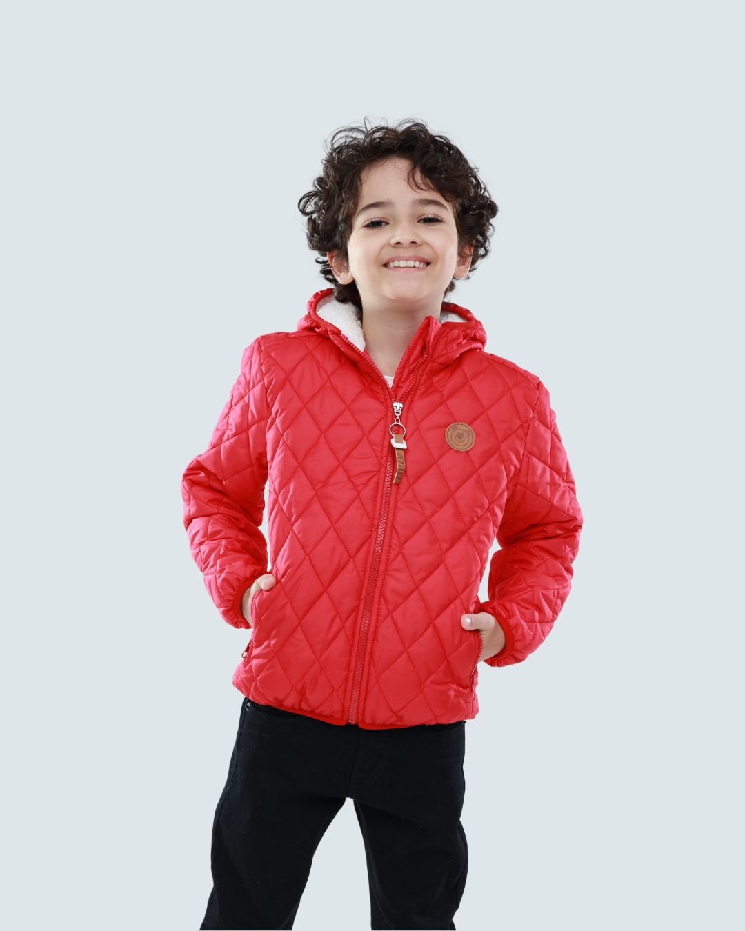 CHAQUETA CAZADORA UNICOLOR NIÑO